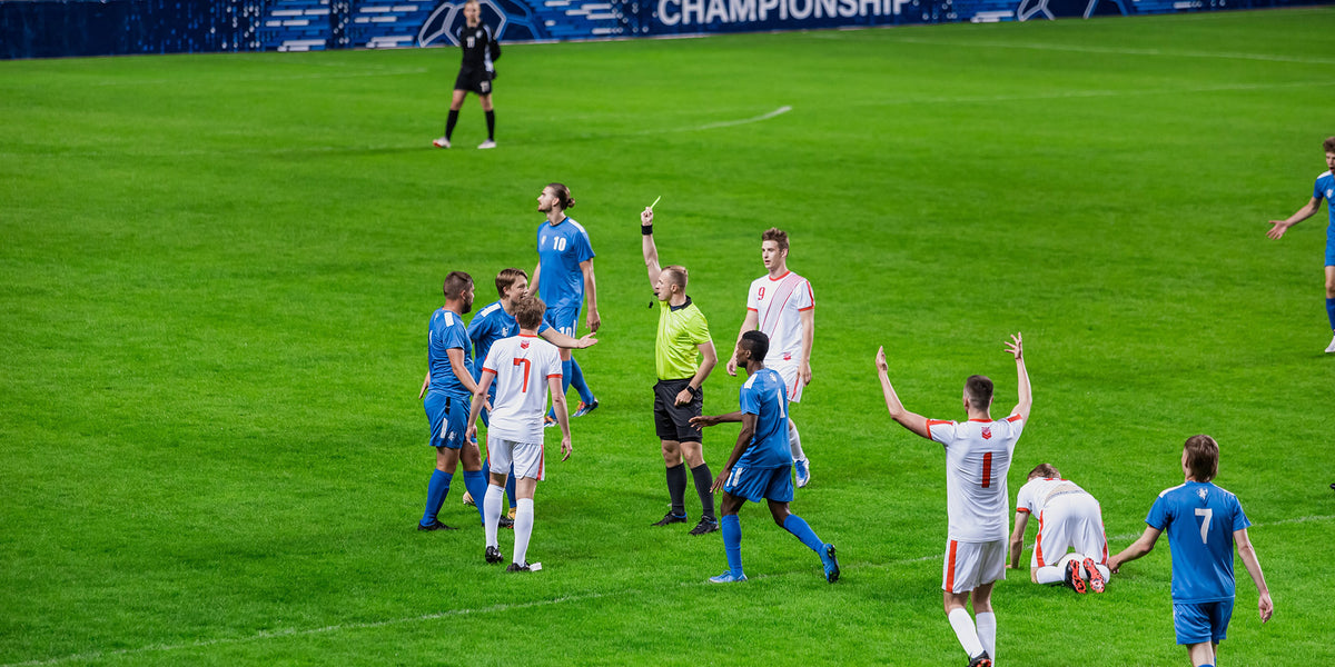 Schiedsrichter Set Mit Roten/gelben Karten - Fußball Schiri Ausrüstung Mit Tasche