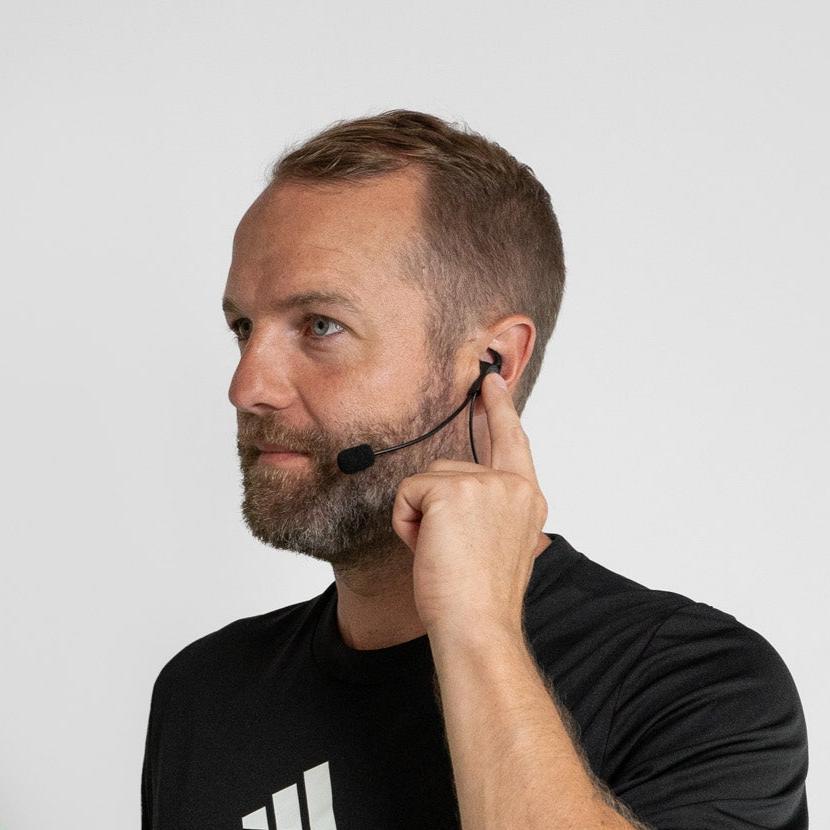Swiftfit headset for Refcom II – Schiedsrichter DE