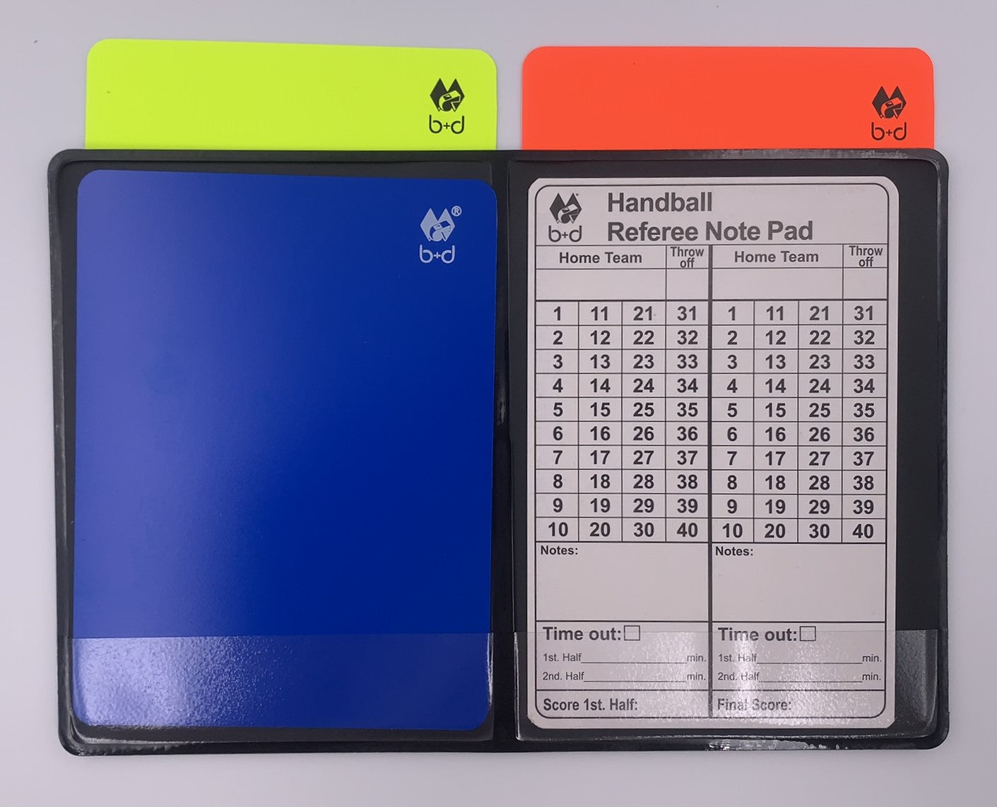 Referee Pockets Referee Pocket set with disciplinary cards in the original size 12x9 c ...